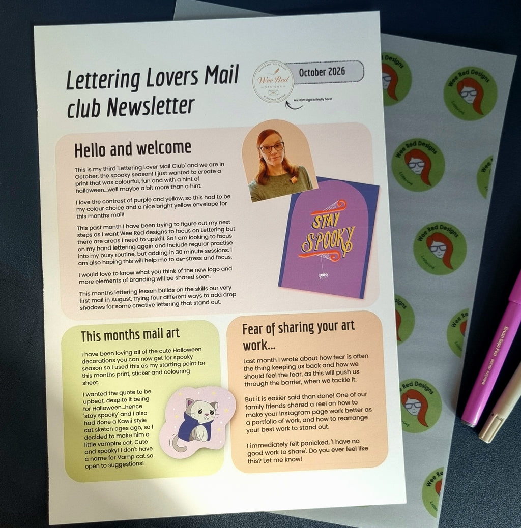 Lettering Lovers Mail Club